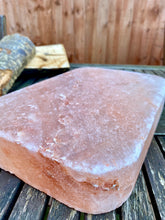 Load image into Gallery viewer, Himalayan Pink Salt Block  - 12x8x2 inches
